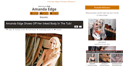 Desktop Screenshot of clubamandaedge.com